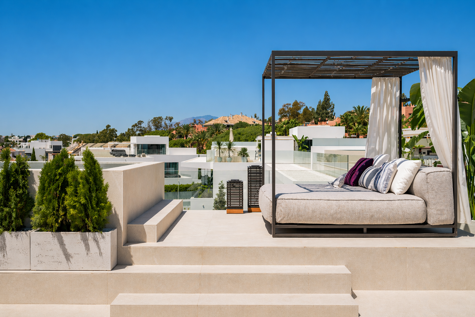 Bathrooms, Terraces at Vilas 12