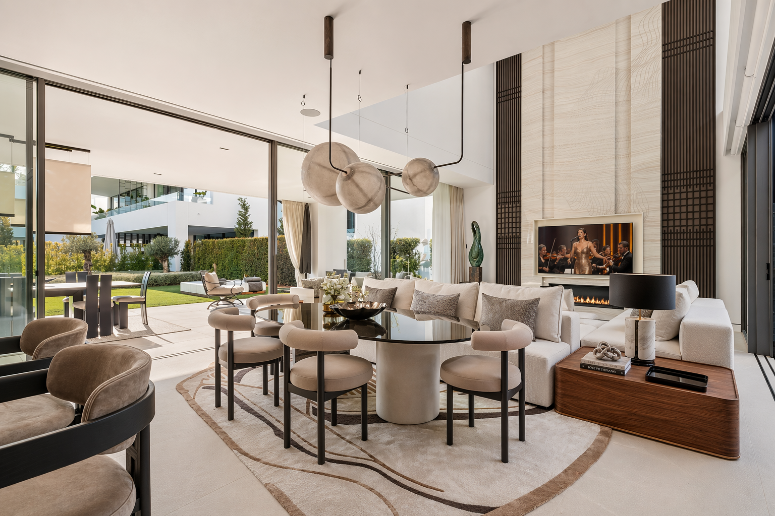 Interiors, Living Areas and Kitchens at Vilas 12