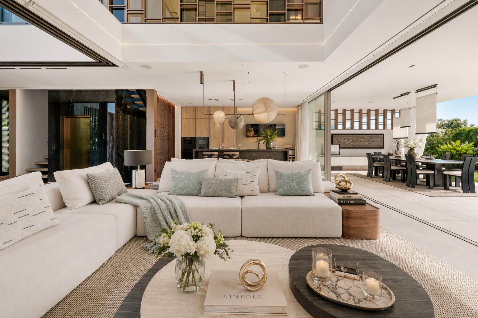 Interiors, Living Areas and Kitchens at Vilas 12