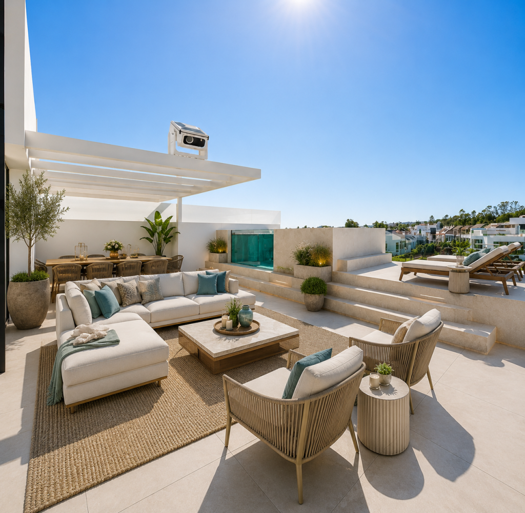 Rooftop para disfrutar la vida